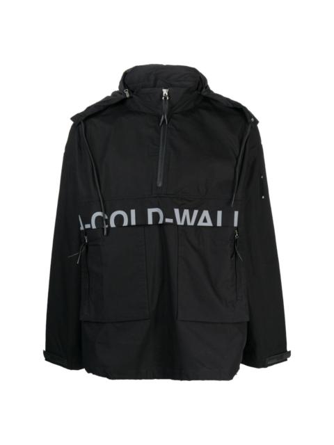 A-COLD-WALL* logo-print hooded jacket