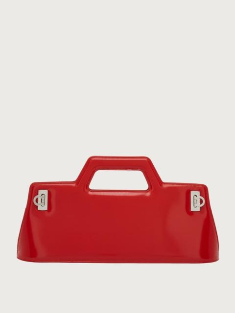 FERRAGAMO WANDA HORIZONTAL TOP HANDLE