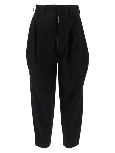 パンツ UMA WANG Women Straight Pants UW3022 UW900BLACK Black Uma Wang Pollock Pants - Black | Garmentory