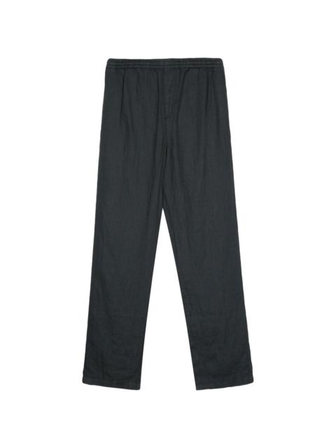 Aspesi linen straight-leg trousers