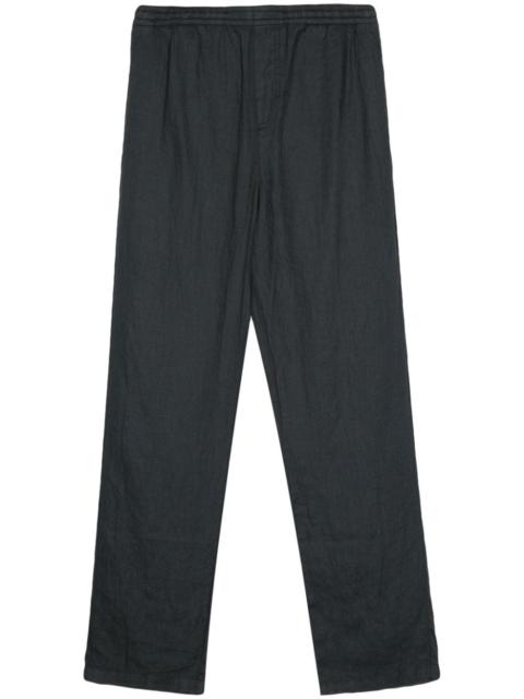 Aspesi linen straight-leg trousers