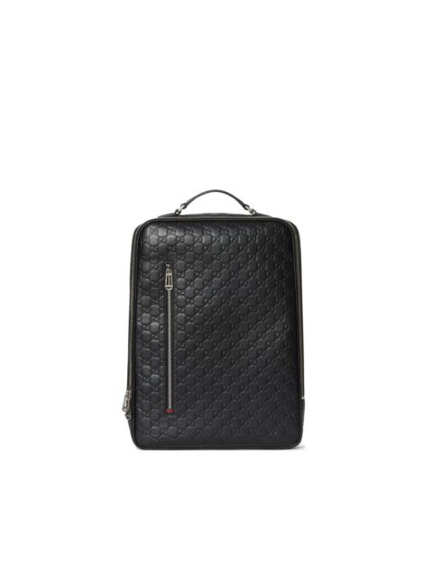 GUCCI GG Emblem backpack