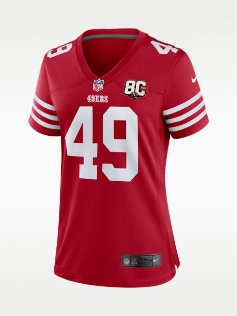 Nike The Faithful San Francisco 49ers 80th Anniversary Women's Nike NFL Game Jersey