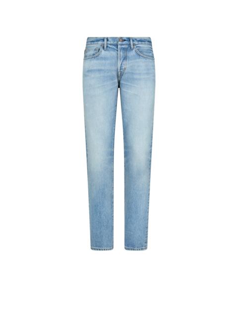 TOM FORD PALE BLUE STRAIGHT FIT DENIM