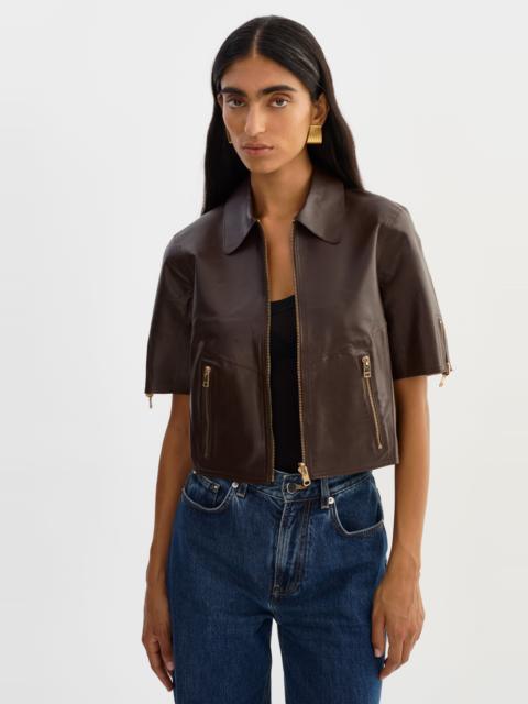 LAMARQUE SEVANA | Reversible Leather Jacket