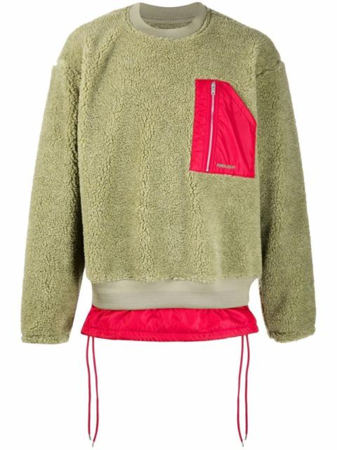 Ambush AMBUSH Fleece Top Khaki