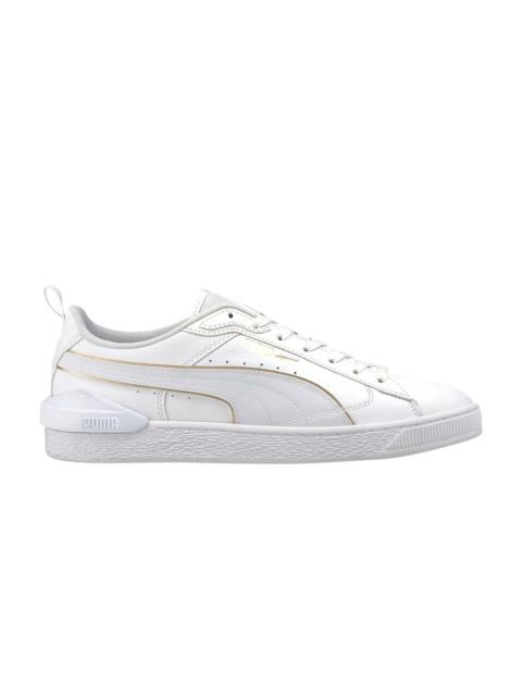 PUMA Puma Suede Bloc 'Liquid Metal - White Team Gold'