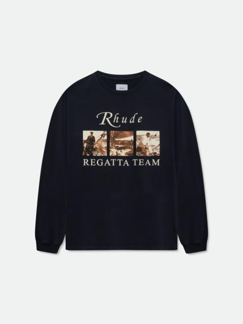 Rhude USVI REGATTA TOUR LS TEE