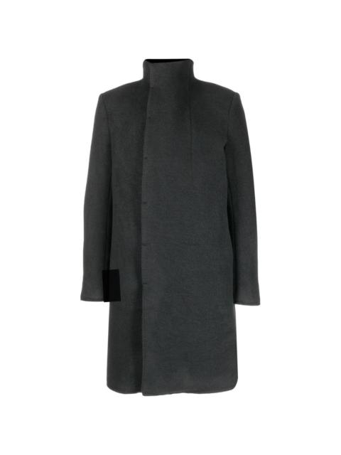 Boris Bidjan Saberi high-neck wool coat