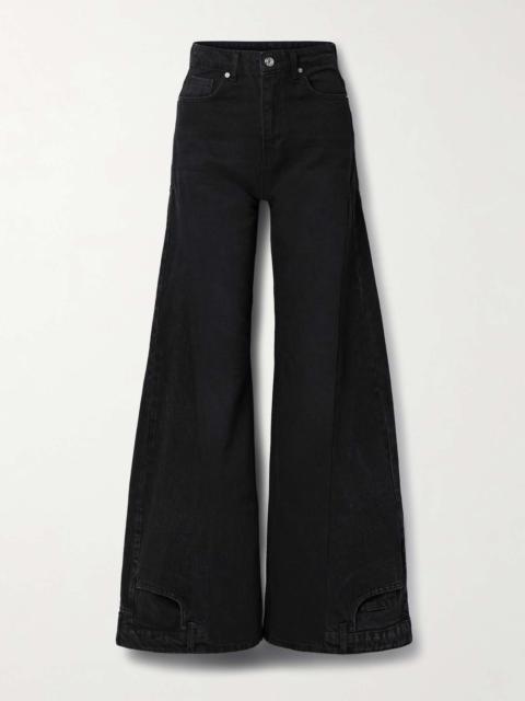 BETTTER + NET SUSTAIN high-rise wide-leg jeans