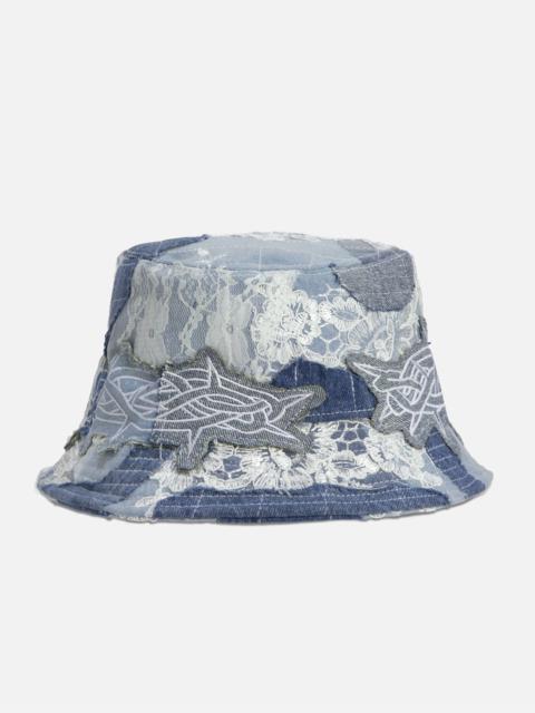 THORN WRAPPED GRID BUCKET HAT