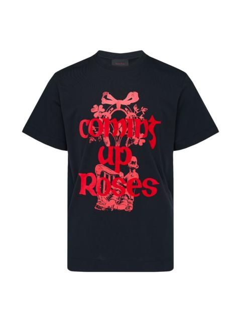 Simone Rocha Coming Up Roses Print Tee