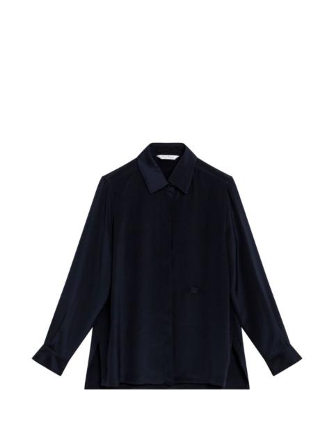 Max Mara silk crepe de chine shirt