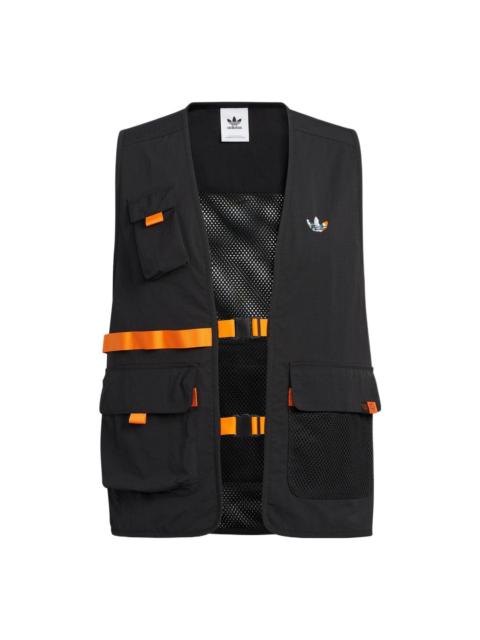 adidas adidas Originals Kentaro Okawara Vests 'Black Orange' HR6441