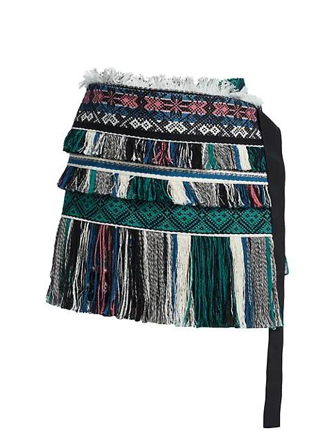 sacai Multicolor Cotton Skort