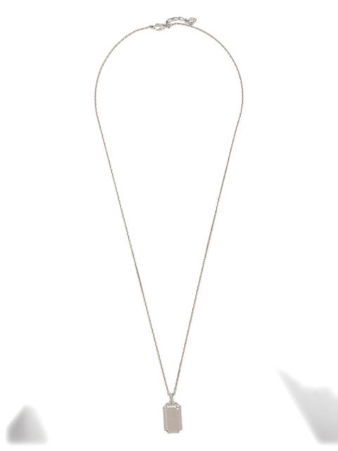 Alexander McQueen Alexander Mcqueen Engraved Logo Necklace