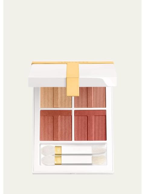 TOM FORD Soleil Eye Color Quad Lumiere Eyeshadow - Golden Hour