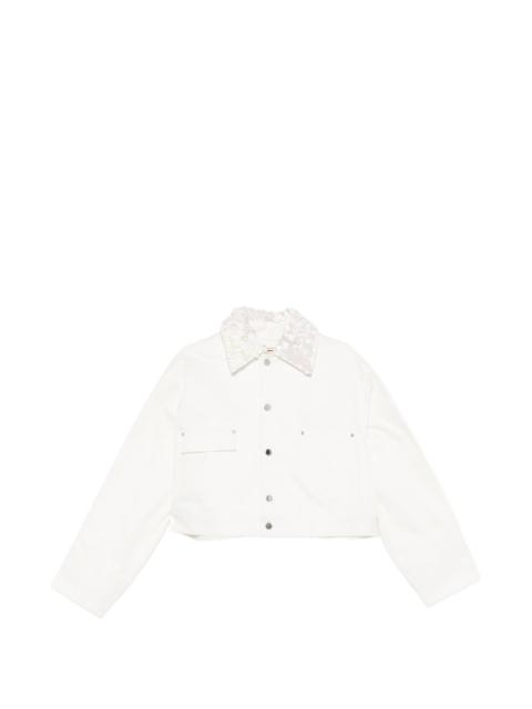 Plan C sequin-detail pocket jacket