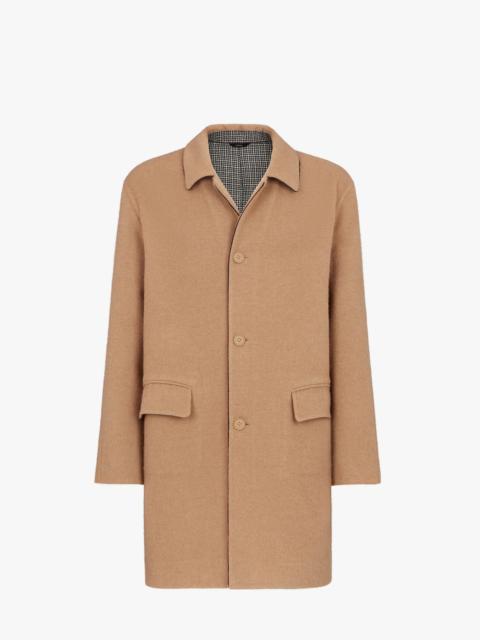 FENDI Beige wool coat
