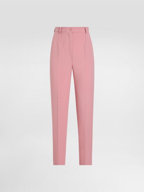 Dolce & Gabbana Tailored double wool crepe pants