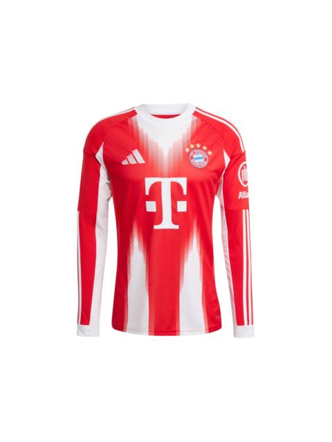 adidas FC Bayern 25/26 Long Sleeve Home Jersey Red
