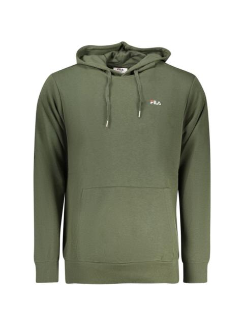 FILA logo-embroidered pouch-pocket hoodie
