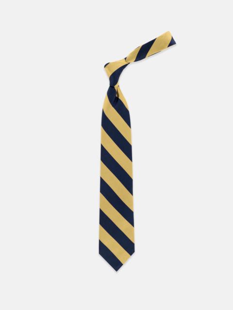 J. PRESS MADE-IN-ENGLAND QUEEN'S OWN HUSSARS SILK REPP TIE