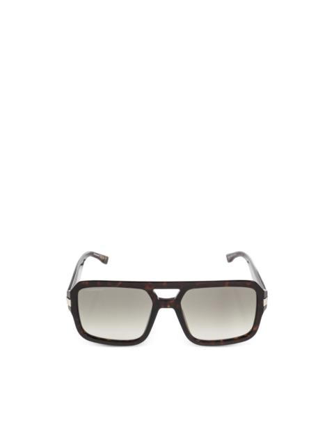 DSQUARED2 tortoiseshell-effect square-frame sunglasses