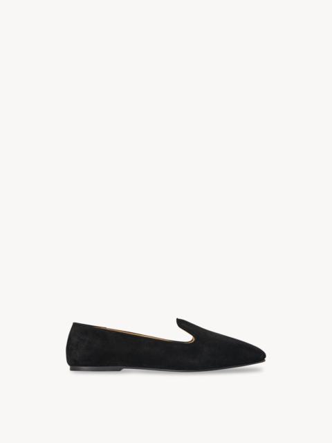 The Row Tippi Loafer in Suede