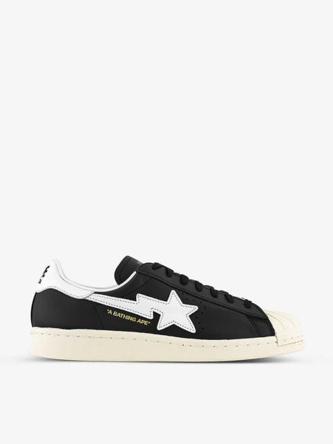 adidas x A Bathing Ape Superstar 80s leather low-top trainers