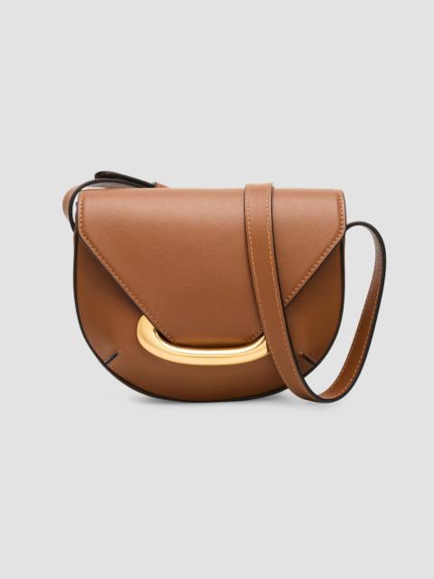 WANDLER Women's Veneto Small Leather Crossbody Bag - Saddle