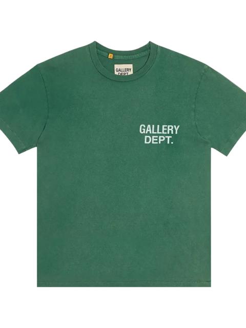 GALLERY DEPT. Logo T-Shirt "Vintage Green & White" GD255