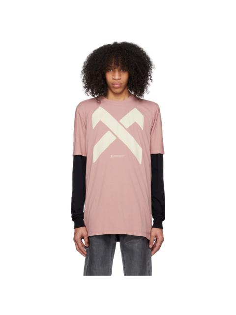 11 by Boris Bidjan Saberi Pink Garment-Dyed T-Shirt