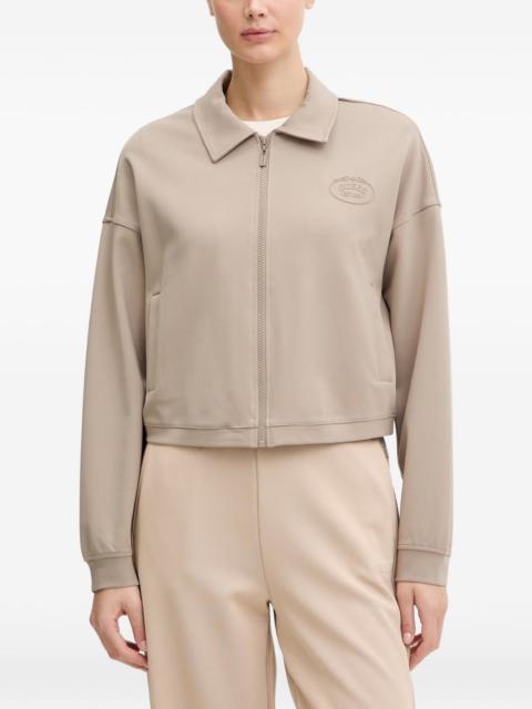 GUESS USA zip-up cropped jacket