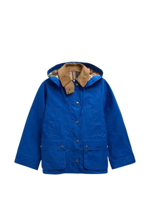 Barbour X Paul Smith hooded jacket