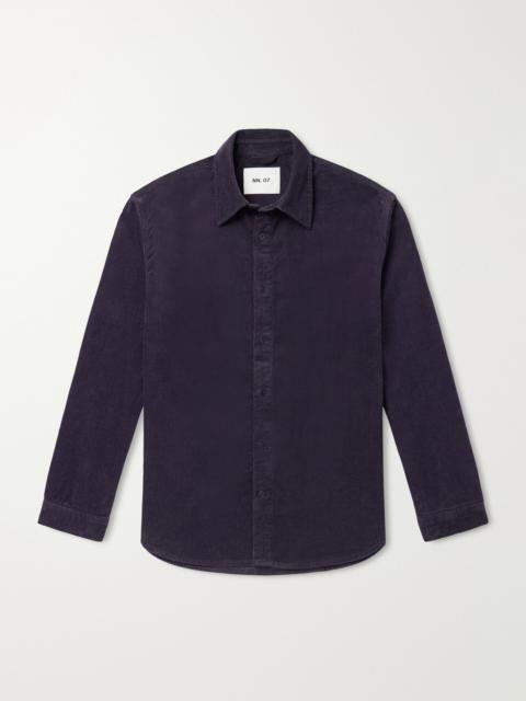 NN07 Casper 50002 Organic Cotton-Corduroy Overshirt
