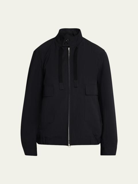 sacai Men's Nylon Flap-Pocket Jacket