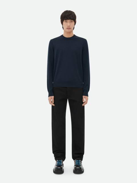 Bottega Veneta "bv" embroidery wool jumper
