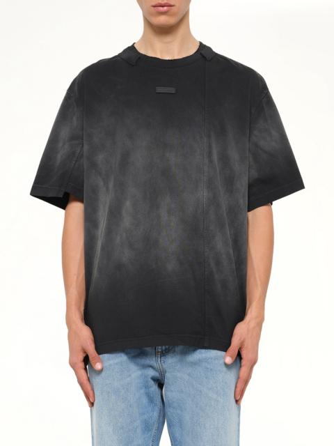 FENG CHEN WANG Gradient Washed T-Shirt in Grey