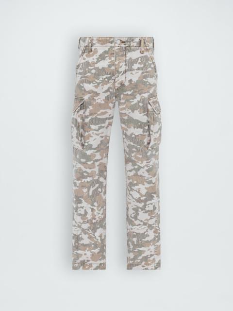 M65 CAMO CARGO KICK FLARE