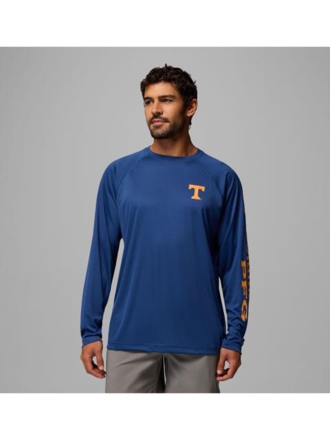 Columbia Men's Collegiate PFG Terminal Tackle Long Sleeve Shirt - Tennessee