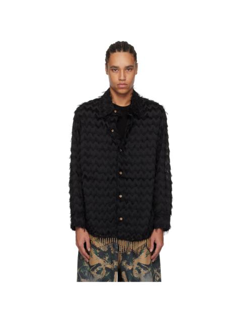 Andersson Bell SSENSE Exclusive Bird Shaggy Long Shirt