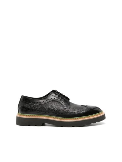 Paul Smith pebbled leather lace-up shoes