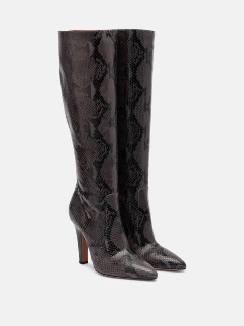 PARIS TEXAS Elsa 100 leather knee-high boots