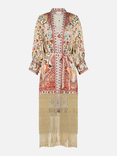 CAMILLA HIGH LOW HEM LAYER WITH CUFF