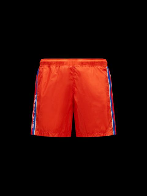 Moncler Logo Swim Shorts