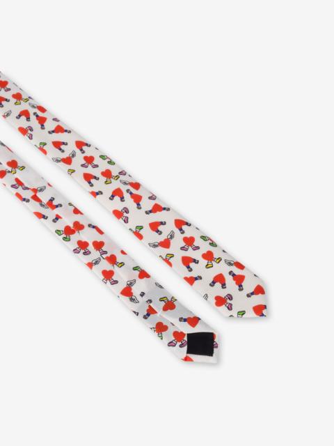 Moschino PRINTED SILK TIE