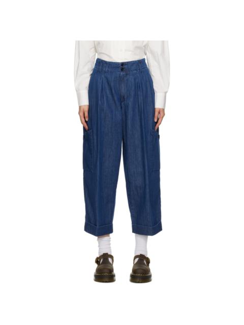 【関税込み】YMC ブラウン Geanie ジーンズ YMC Brown Geanie Jeans | REVERSIBLE