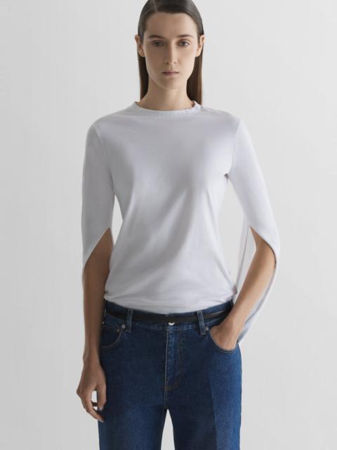 MUGLER Cascade loop jersey top