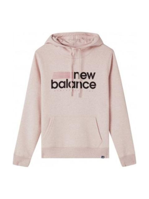 New Balance (WMNS) New Balance Knit hooded Casual Pullover Pink AWT93578-CS1